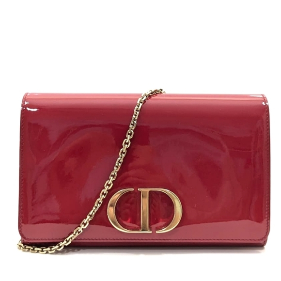 ✨️💎Authentic Christian Dior 30 Montaigne patent leather pouch - Picture 1 of 16